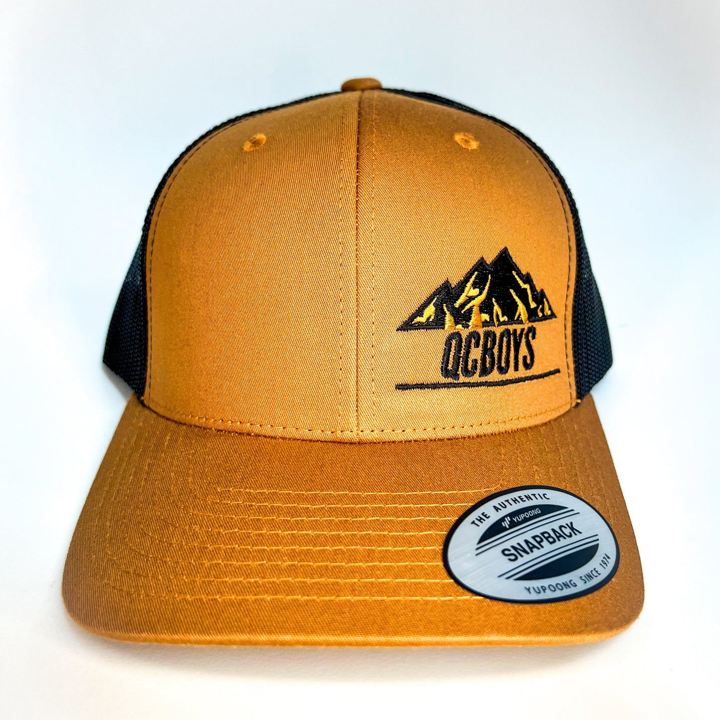 casquette trucker caramel/noir