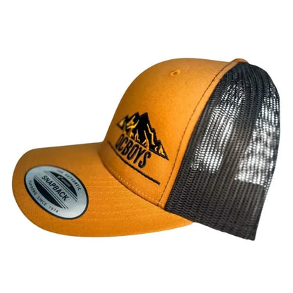 casquette trucker caramel/noir